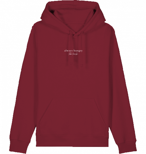 hoodie | always hungry | dark