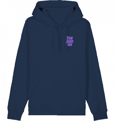 hoodie | team labrador | poppy purple