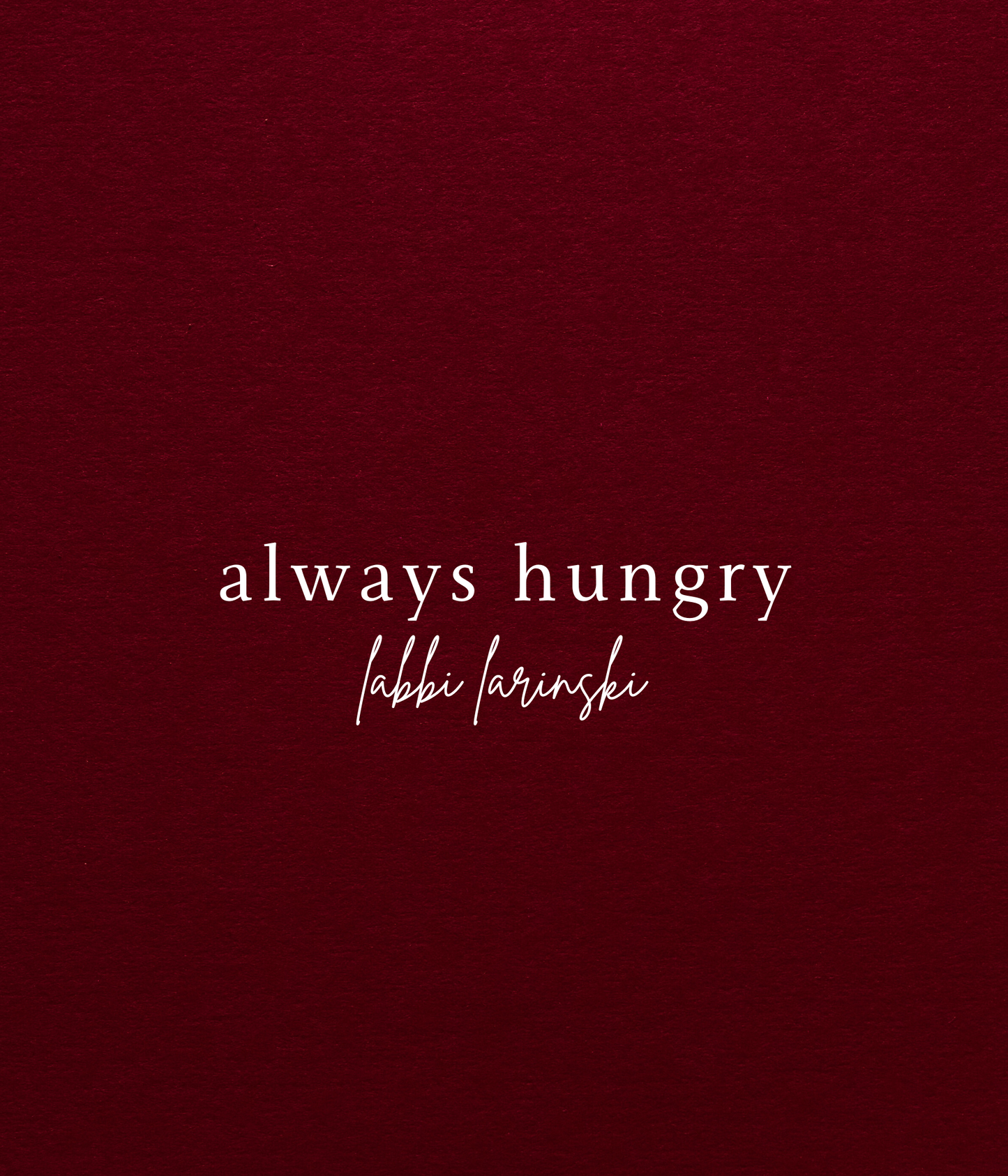 hoodie | always hungry | dark