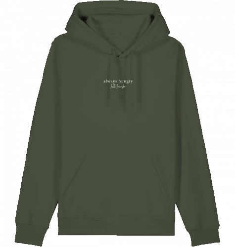 hoodie | always hungry | dark