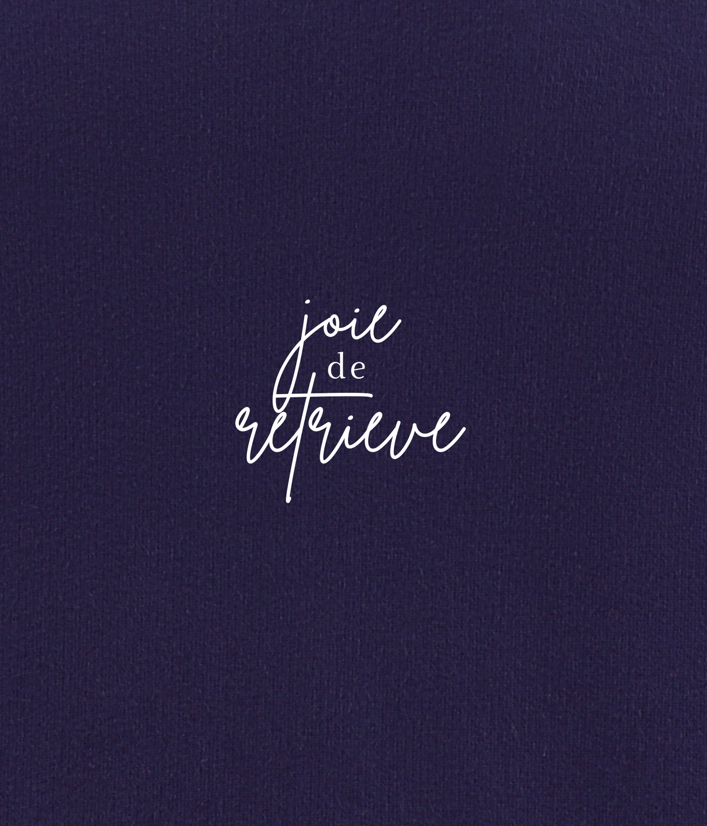 hoodie | joie de retrieve | dark