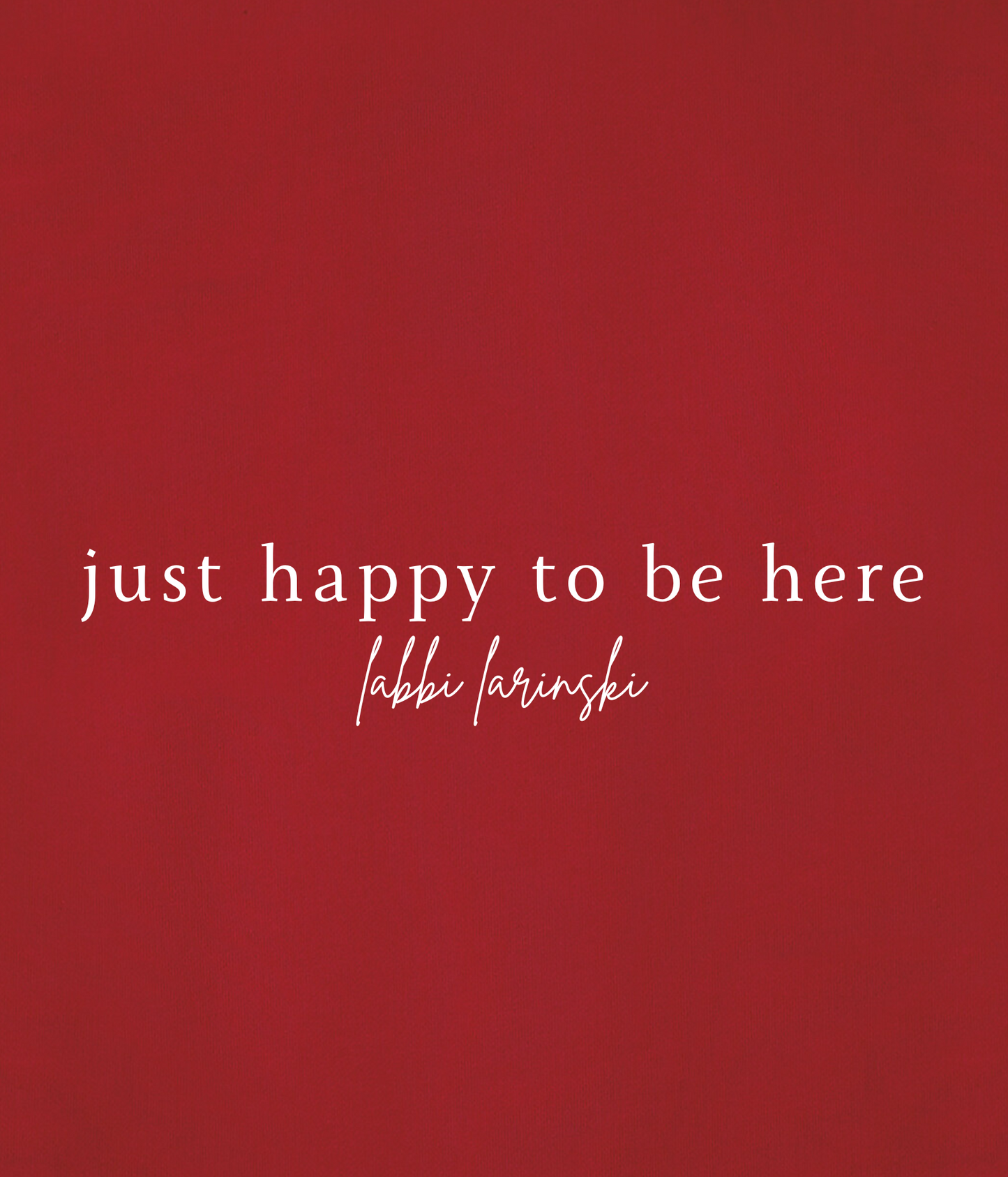 sweater | just happy to be here | dark